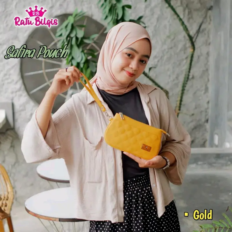 DOMPET SAFIRA POUCH BY RATU BILQIS 3