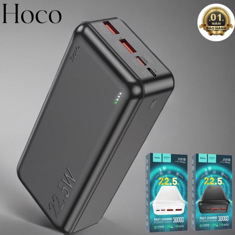  Pin sạc dự phòng J101B 30000mAh Led Pin Dự Phòng 