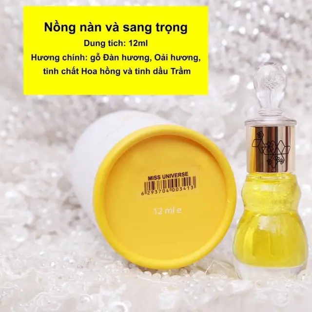 Tinh dầu nước hoa AJMAL MISS 12ml - Ngọt ngào và sexy