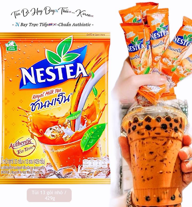 Product Introduction of Bột Trà Sữa Truyền Thống Thái Lan Đậm Vị Nestea [ Túi 429g-13 Gói ] Chua nguyen lieutrasua 1