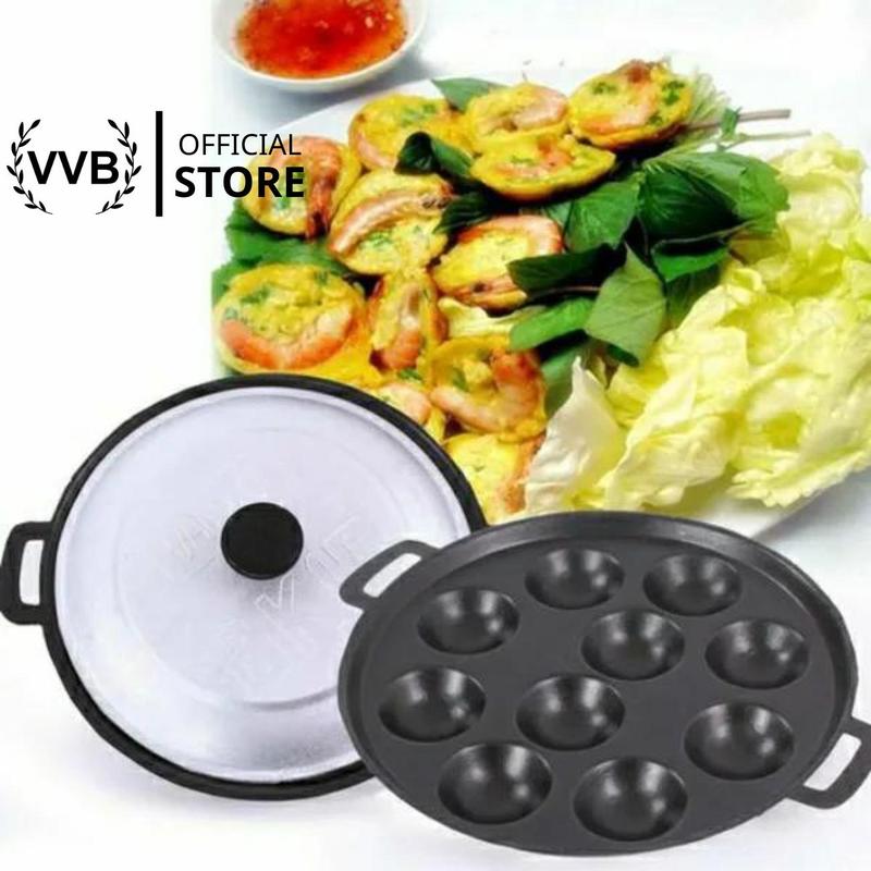 Product Introduction of Khuôn đổ bánh khọt 8 - 10 - 12 lỗ chống dính (THÁI SƠN ) 4