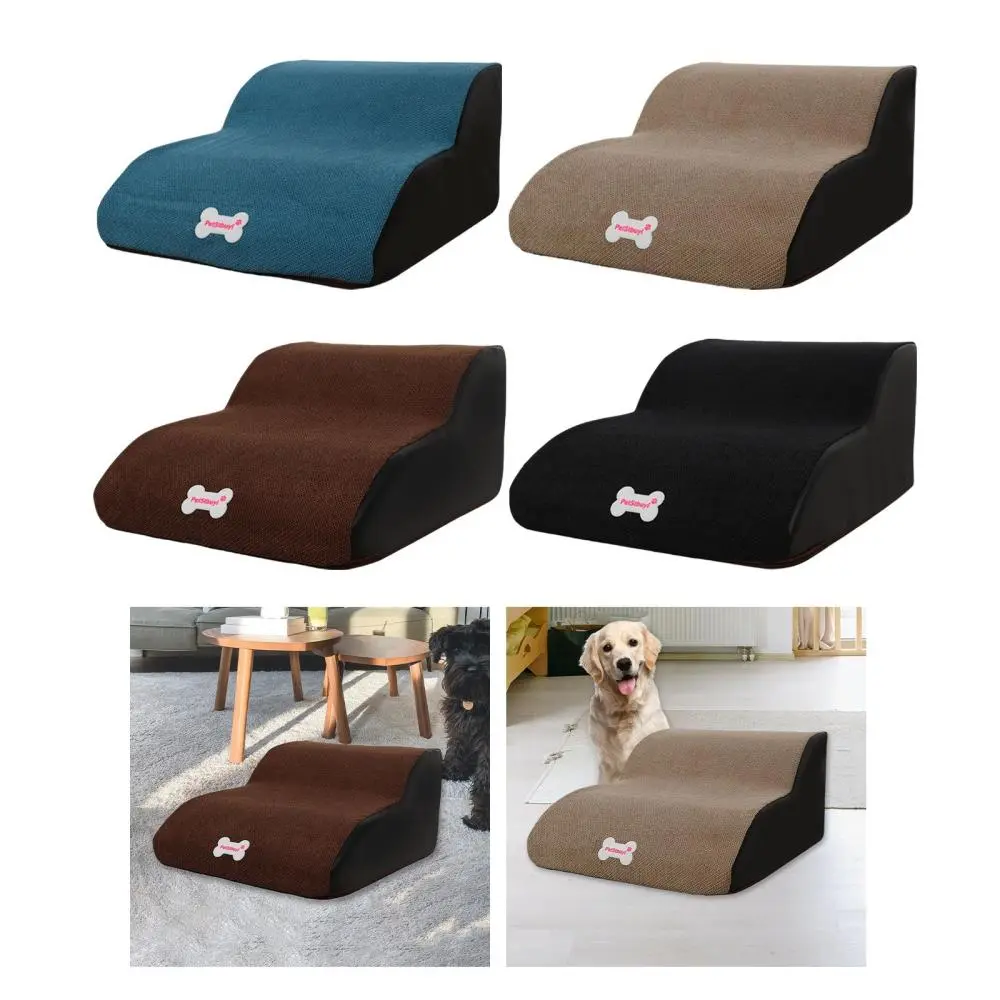 Pet Cat Stairs Dog Ramp Steps Portable Puppy Climbing Ladder Anti Slip Ramps