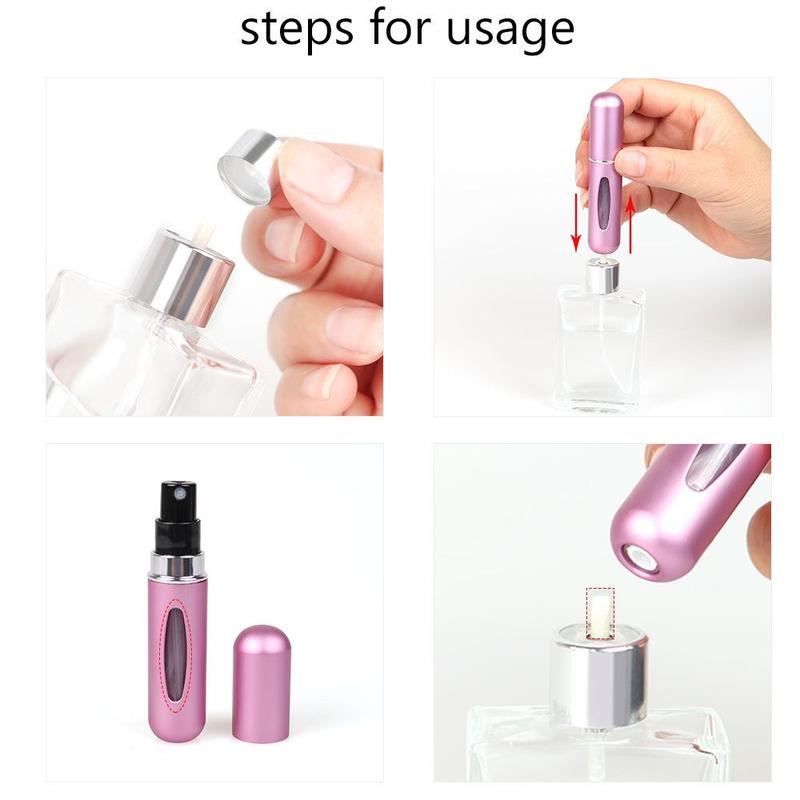 Product Introduction of ขวดแบ่งน้ํา หอมพกพา ขวดน้ำ หอมเปล่า 5 ML พกพาสะดวก - 0223 11