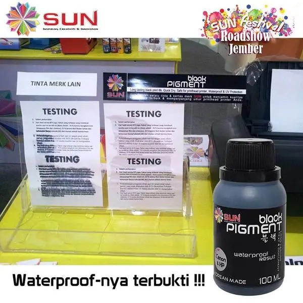 Tinta Canon / HP SUN REVO INK CMY + SUN BLACK PIGMENT CANON/HP 100 ml 1