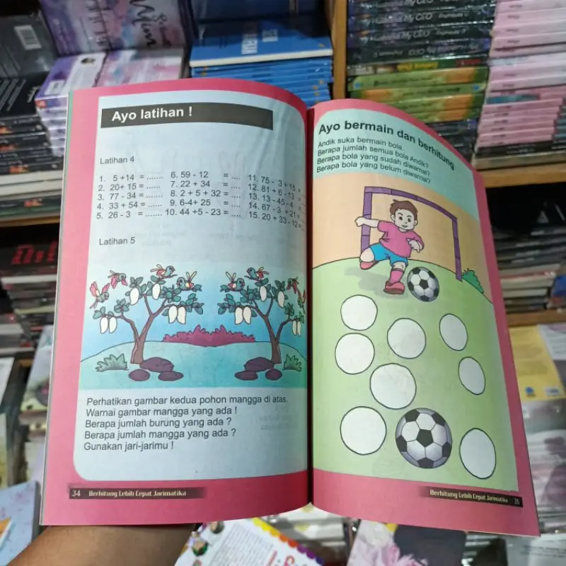 Buku Jari Matika - Edisi Paling Lengkap  Original Full Colour Anak 1