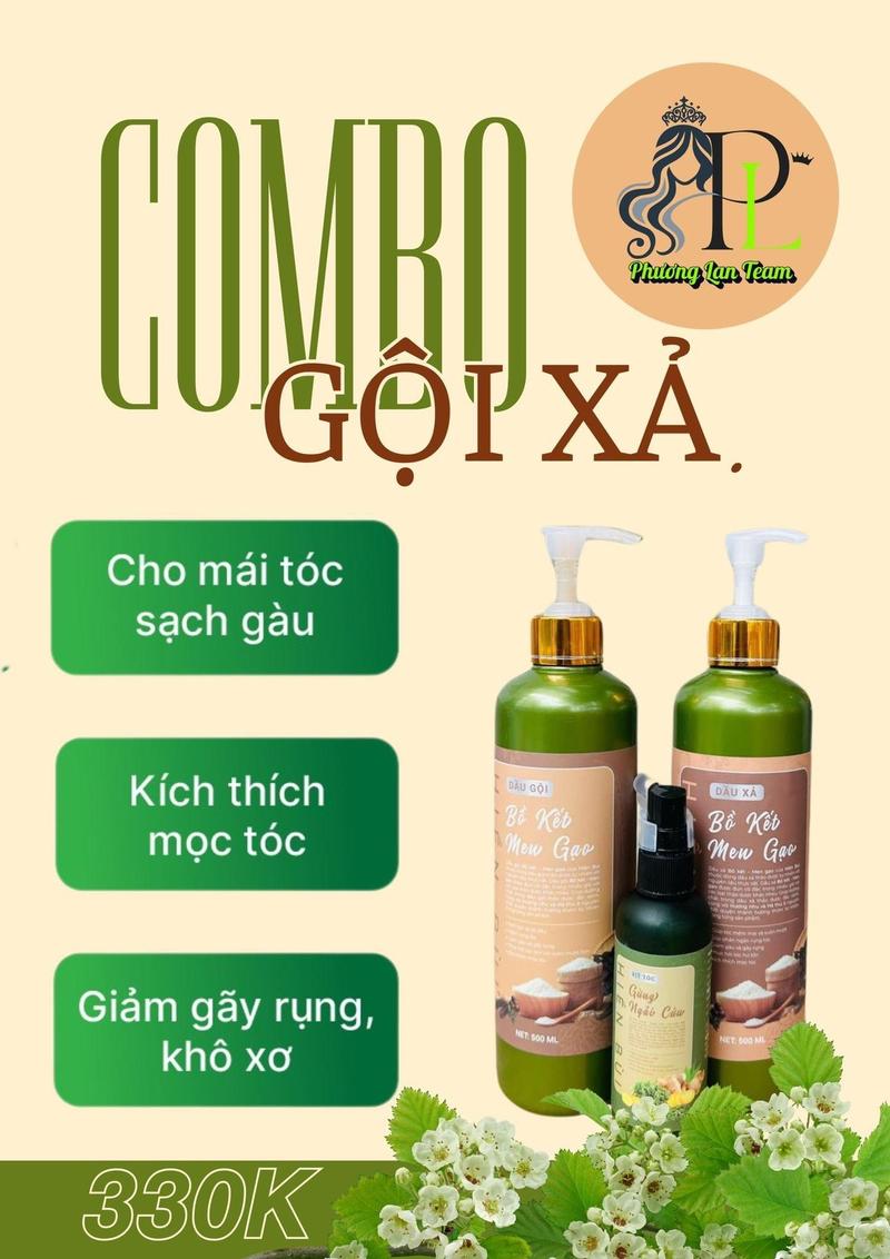 Product Introduction of Một Chai Dầu Gội Bồ Kết Men Gạo Hiền Bùi 500ml 14