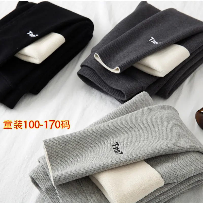 Quần Dài Legging Cho Bé Gái, Thích Hợp Cho Mùa Thu Và Mùa Đông, Có Thể Mặc Ngoài Trời, Cho Trẻ Em Trung Và Lớn, Quần Áo Mùa Đông, Thời Trang, Lót Lông Cừu, Dày Dặn, Thích Hợp Cho Trẻ Sơ Sinh