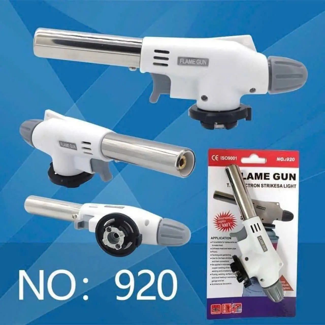 Combo 2 Đầu Khò Gas 902 Đánh Lửa Tự Động Độ Bền Cao Tiện Dụng - Vỏ Thép Không Gỉ, Dễ Dàng Sử Dụng