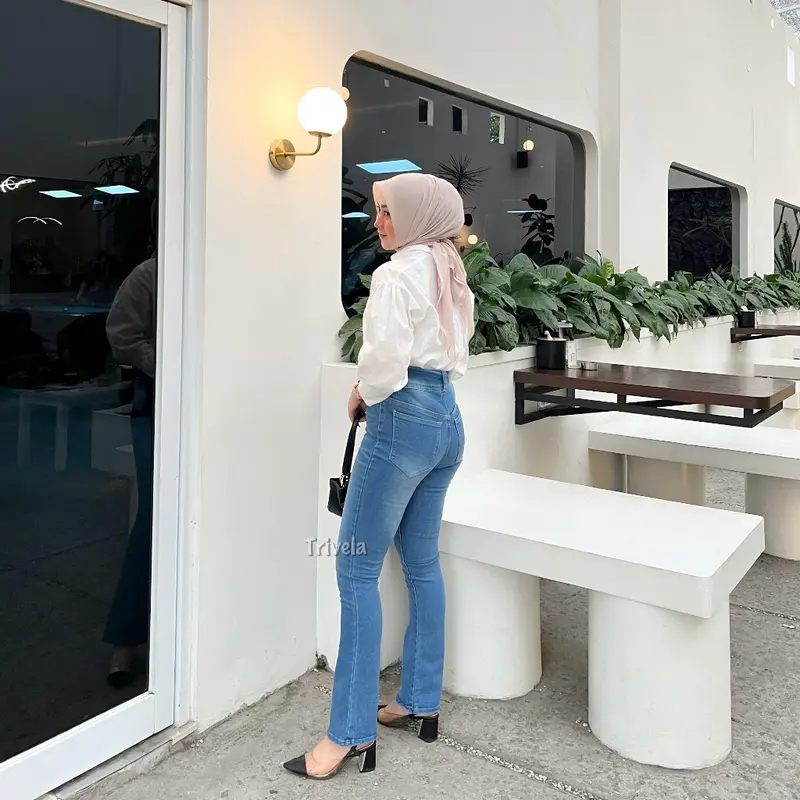 TRIVELA - CELANA JEANS SUPER JUMBO 27-42 MELAR ANTI NGATUNG / MELLISA CUTBRAY 5