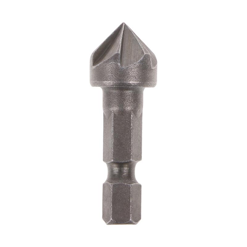 Mũi Khoan Mặt Cạnh 6 Sáo, Cắt Chamfer Góc Điểm 90 Độ, Thích Hợp Cho Chế Biến Gỗ