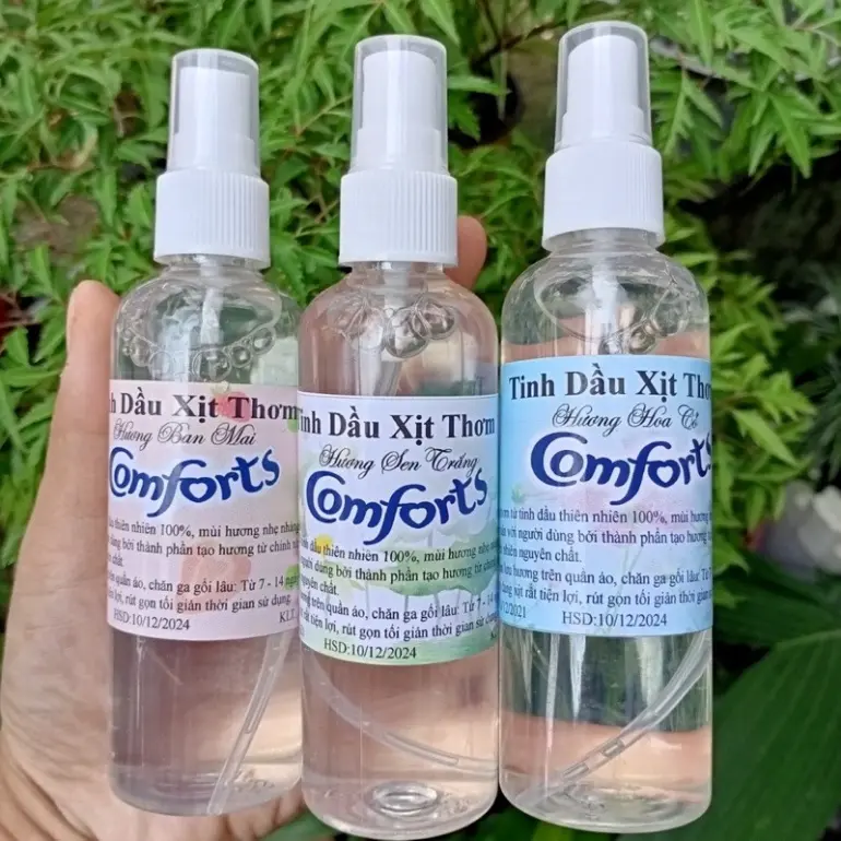 Tinh Dầu Xịt Thơm Quần áo Hương Com.for.t 🍀FREESHIP🍀xịt thơm phòng 100ml