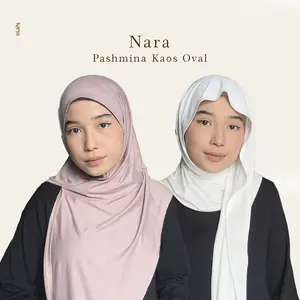 Karsalabel Nara Pashmina Oval Kaos Rayon
