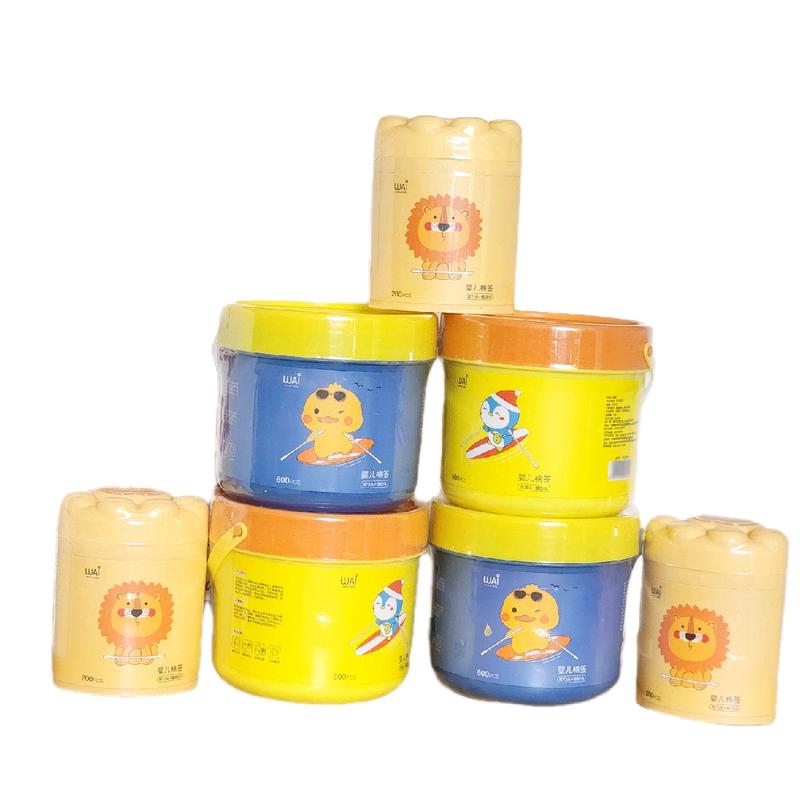 Tăm bông ngoáy tai sơ sinh Wai baby cho bé loại hộp đẹp