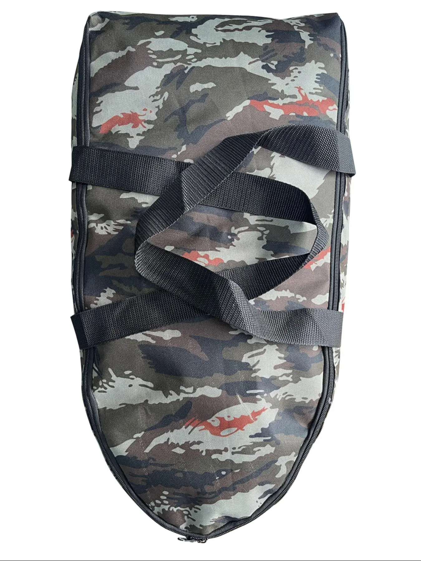 Camouflage Fishing Boat Shaped Storage Bag, Waterproof Fishing Boat Storage Bag, Tackle Storage Bag for Outdoor Fishing