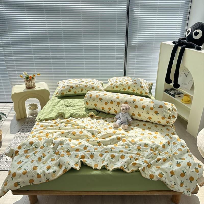 Product Introduction of Set Đũi Cotton nhập khẩu 5 món - Bộ chăn ga gối đũi bông xơ đậu nành mềm mịn, thoáng mát - Miễn phí ship toàn quóc 6