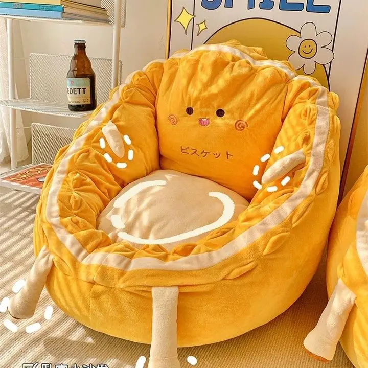 Đệm Hoạt Hình, Phong Cách Nhật Bản, Sàn, Ghế Sofa Nhỏ Lười Biếng, Ghế Đẩu, Tatami, Futon, Thích Hợp Cho Phòng Ngủ, Cửa Sổ Phía Biển, Đệm Sàn