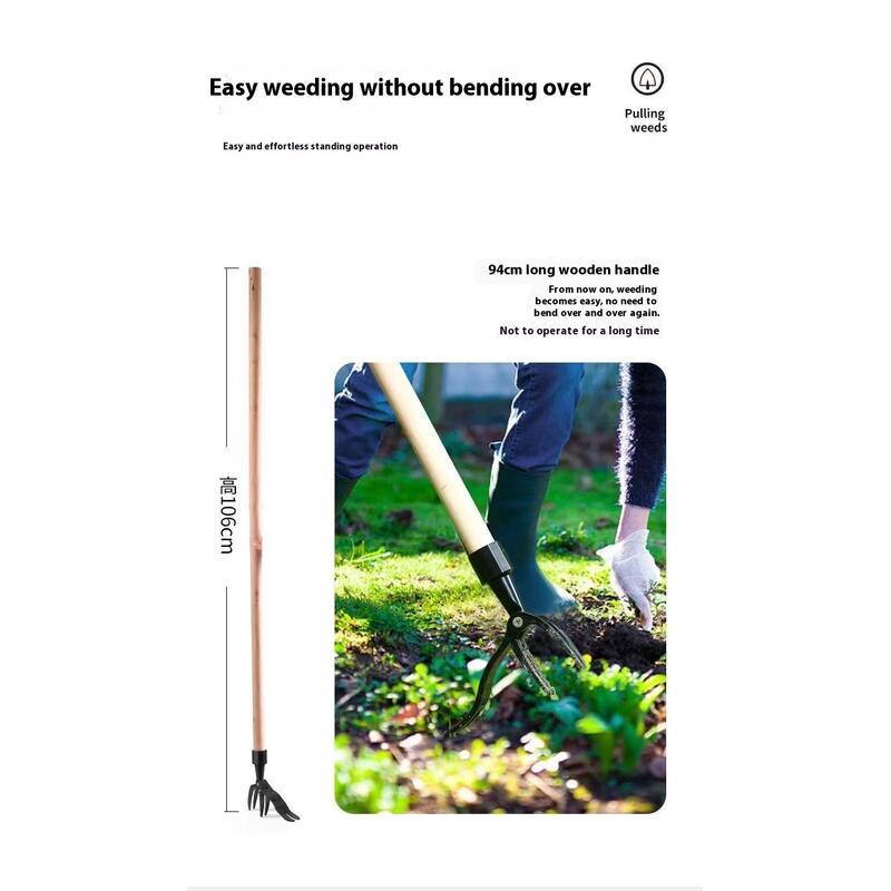 Product Introduction of Weeding household weeding tools  no bending over  standing upright  fast weeding  root removal  uprooting devices 3