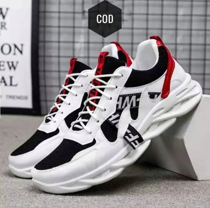 COD SEPATU SNEAKERS PRIA KECE FFO FASHION KEKINIAN
