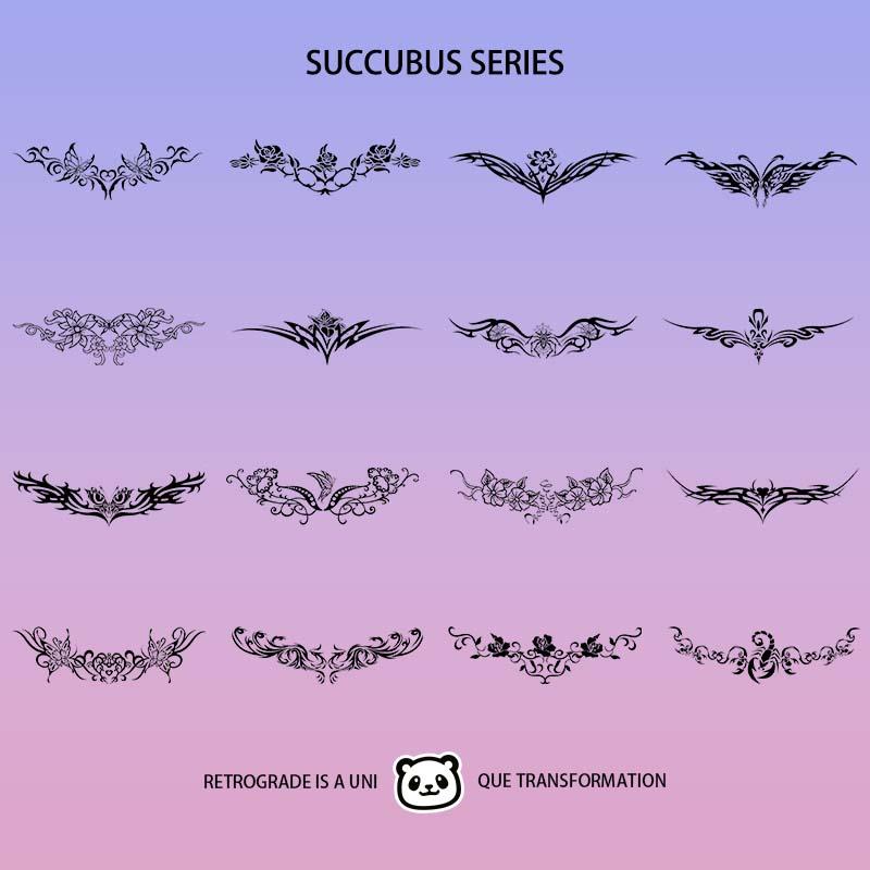 Product Introduction of Butterfly Pattern Temporary Tattoo Sticker, 16 Sheets/set Vintage Fake Tattoo Sticker, Waterproof Body Art Sticker for Women & Men 61