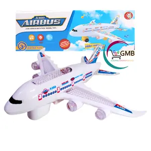 MAINAN ANAK PESAWAT AIRBUS A380 ADA LAMPU YANG MENYALA MAINAN ANAK LAKI LAKI PESAWAT