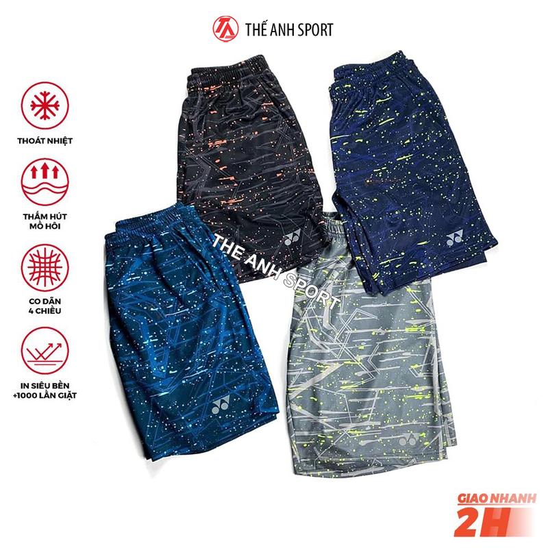 Quần Cầu Lông, Quần Thể Thao Chấm Bi Mới Nhất Chất Liệu Co Giãn 4 Chiều