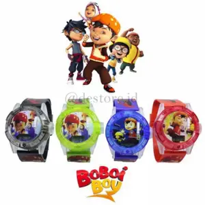 (Cod)Jam Tangan Digital Anak” Laser Led Musik Boiboy,Batman,Trasforme,Spiderman,America,Ben10,Tayo,Card,Doraemon Digital Fashion