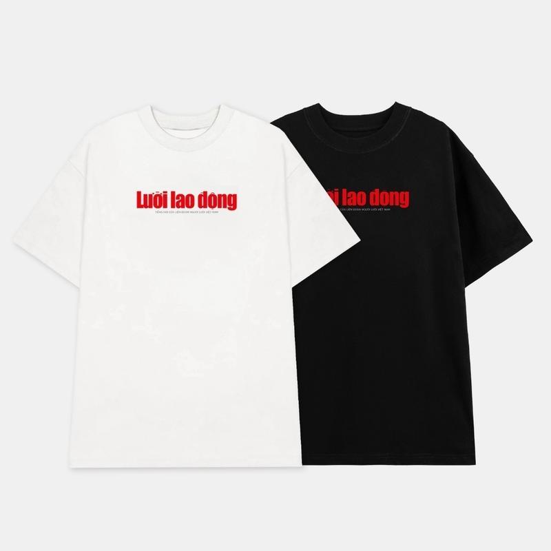 Áo Phông Cộc Tay Nam Nữ Cổ Tròn Cotton , Áo Thun Tay Lỡ Form Rộng Basic Oversize HANA- Lười Lao Động Vận chuyển 24 giờ 4