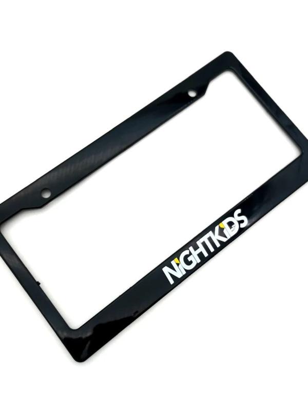 Product Introduction of Spot Goods COD 1PCS Car License Plate Frame Standard ABS JDM Style For Decoration Auto Number Plate Frame 7