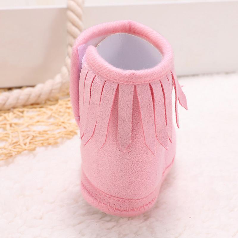 Baby Boots Newborn Infant Boys Girls Warm Shoes Soft Sole Kids Boots 5