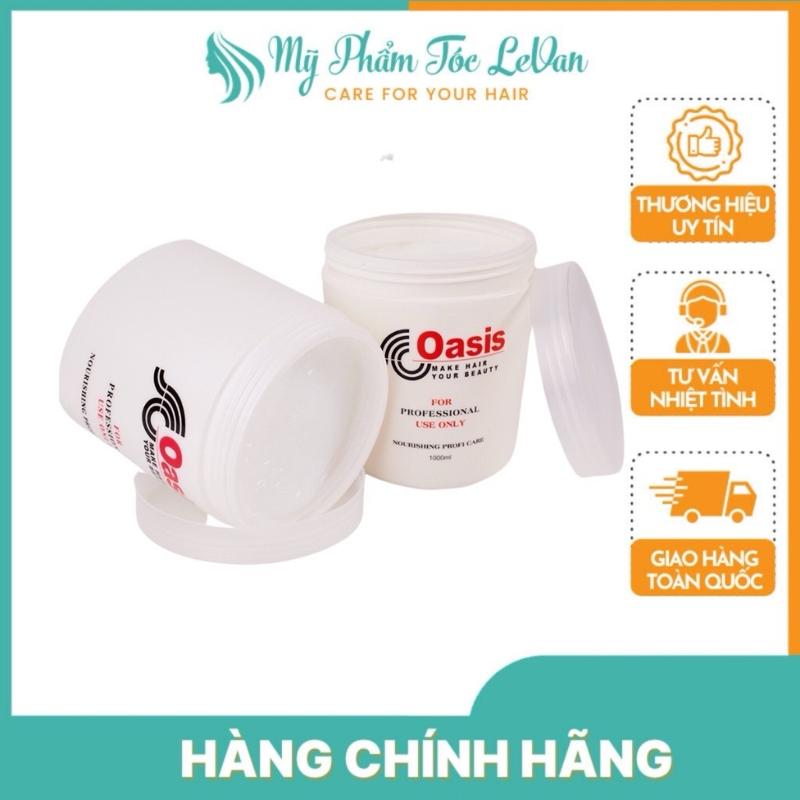 Chính Hãng Kem ủ tóc OASIS xả hấp phục hồi tóc hư tổn 1000ml chính hãng