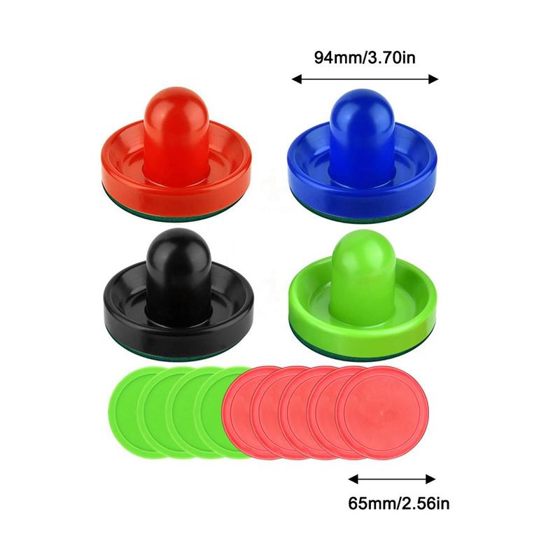 Product Introduction of Air Hockey Pushers And Air Hockey Pucks,Goal Handles Paddles Replacement Accessories For Game Tables 18