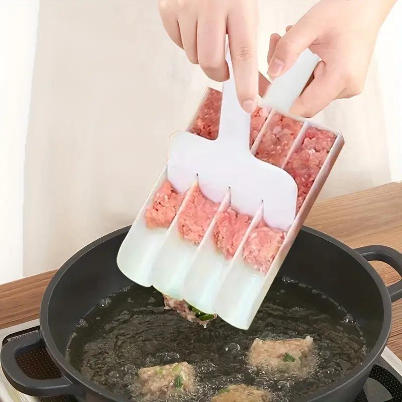 Product Introduction of Manual Meatball Maker, 2 Counts/set Non-stick Meatball Spoon, Kitchen Meatball Maker, Household Kitchen Utensils & Gadgets 4
