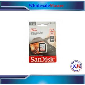 Sandisk Ultra SD SDXC 140MB/s 64GB SDSDUNB-064G