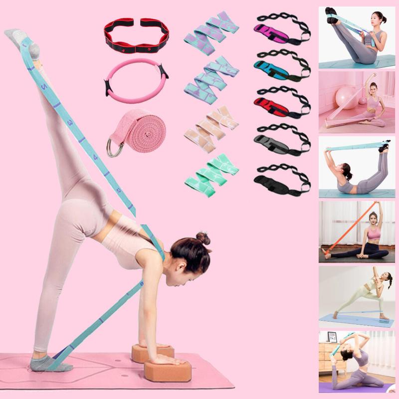 Product Introduction of Yoga Resistance Stretching Strap Fiess Elastic Exercise Band 0