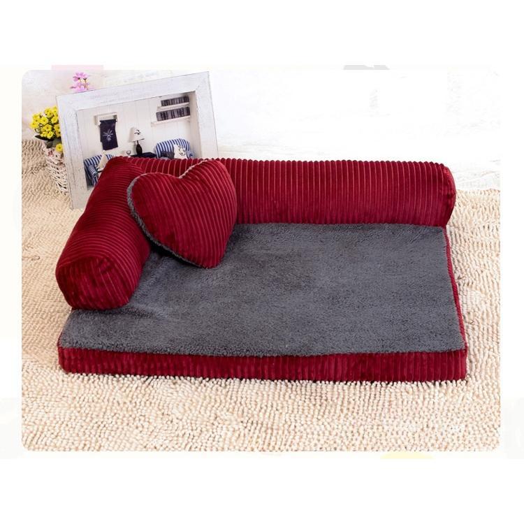 Nhà cho chó, Hoàn toàn có thể tháo rời và giặt được, Ghế Sofa cho chó, Thích hợp cho chó Lớn, Trung Bình và Nhỏ Giường cho thú cưng, Nhà cho chó 5