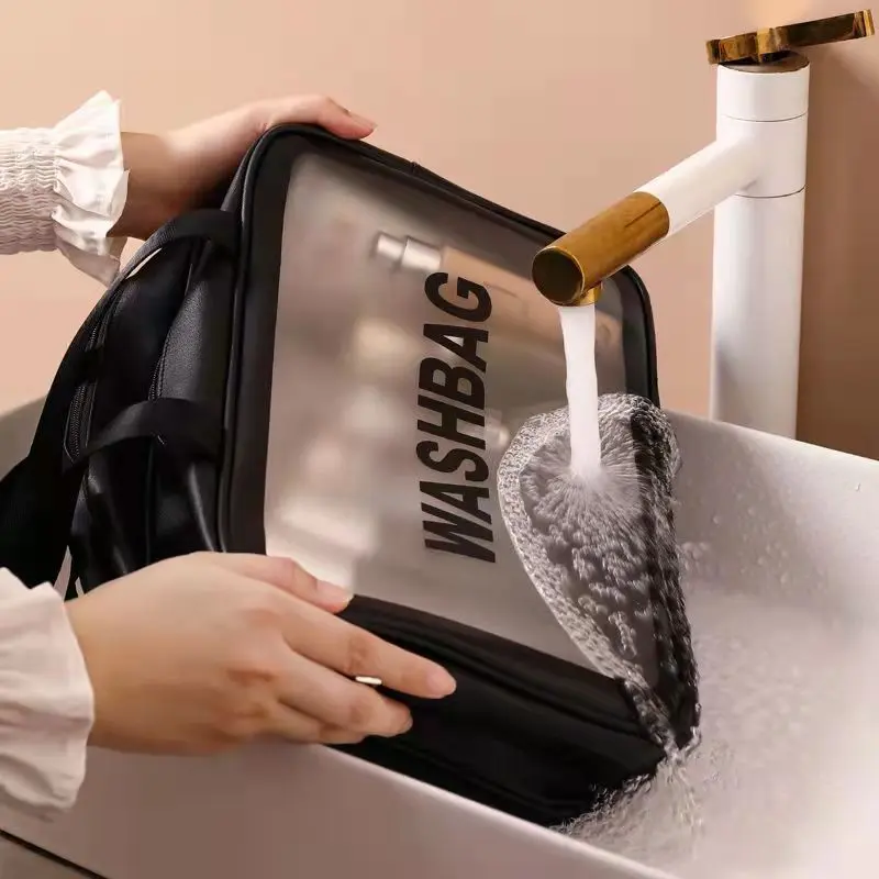 U-Living Washbag Double Layer Tas Make Up Kosmetik Tas Travel Organizer AO012 Wanita Cewek 6