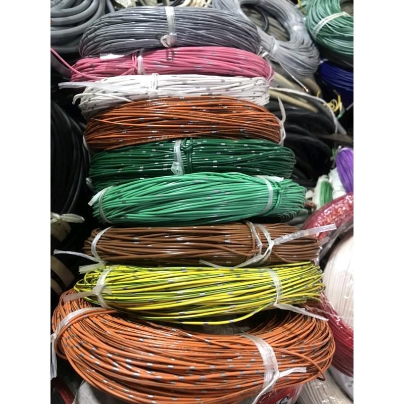 5mét Dây điện đơn mềm -lõi đồng 0.3mm 1