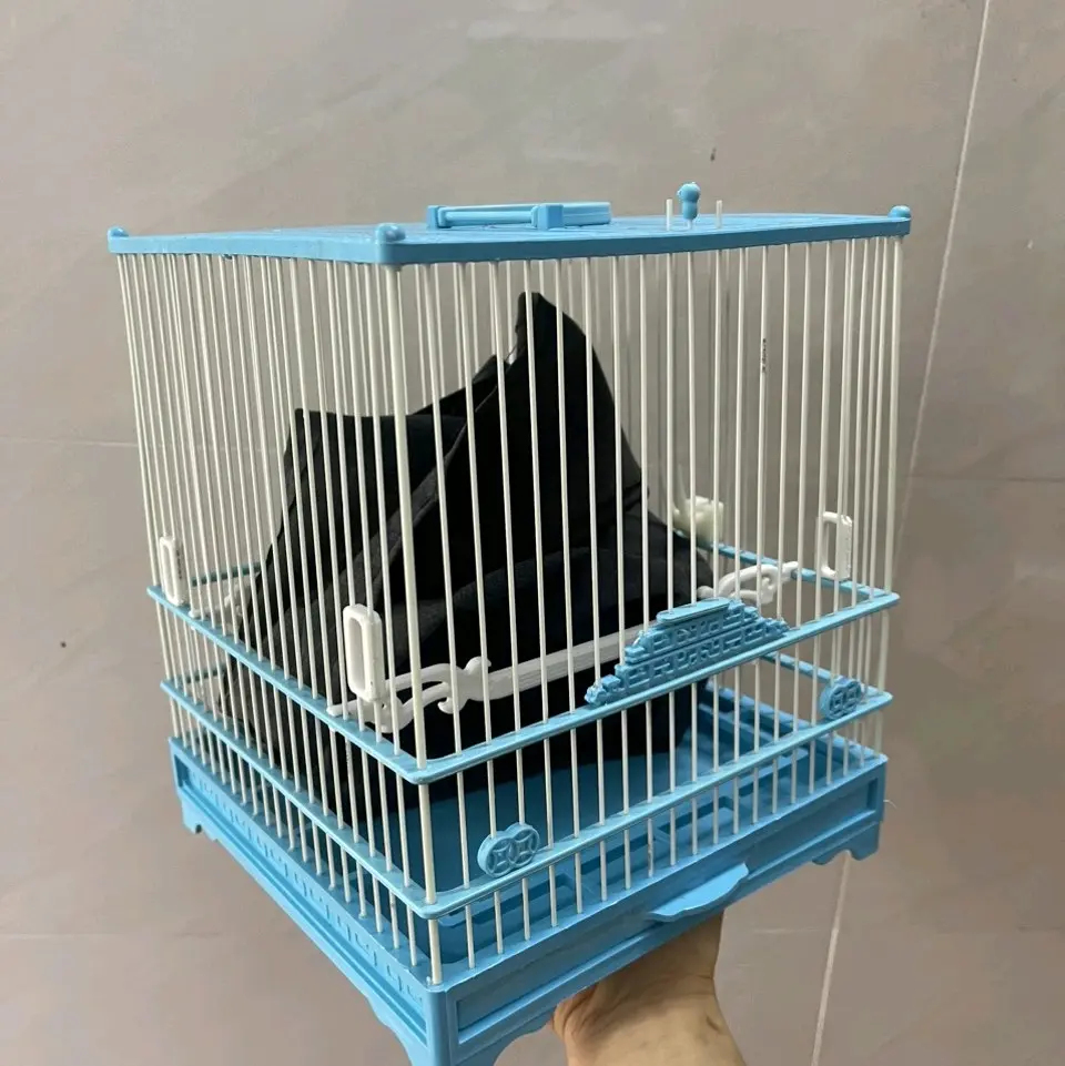 bộ khung lồng khuyên,hút mật vuông nhựa 3 vanh Trung Quốc tự ráp sz 21 × 23n (màu ngẫu nhiên )
