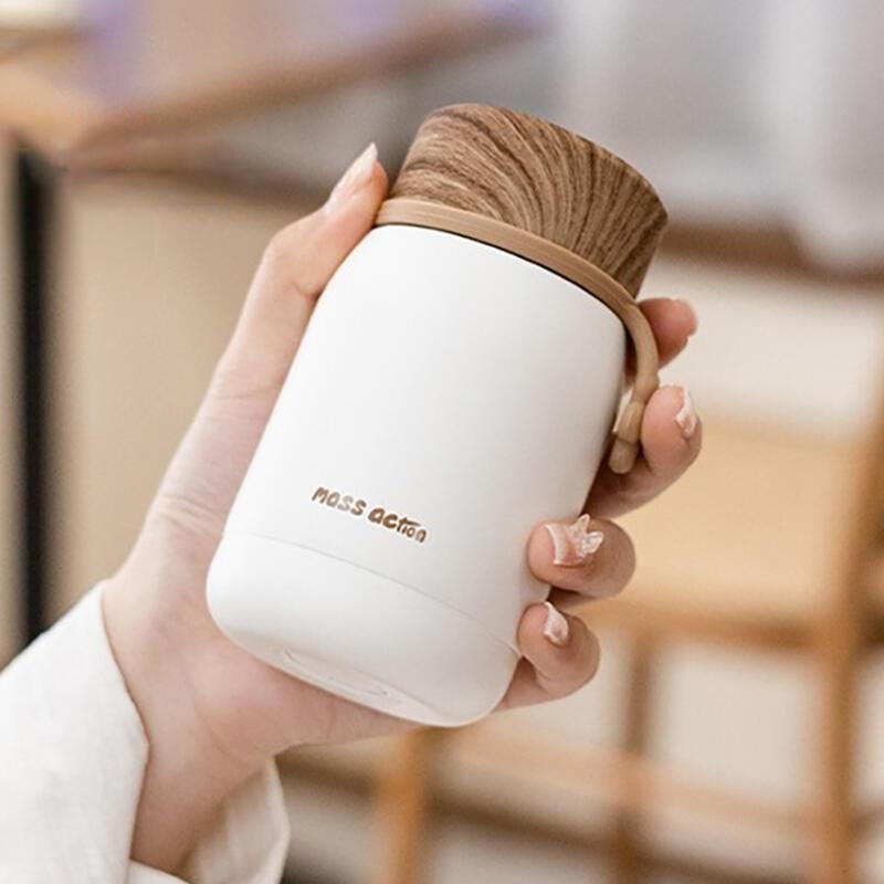 Bình Giữ Nhiệt Mini Cầm Tay Được Làm Bằng Thép Không Gỉ 304, Hai Lớp Nhỏ Thích Hợp Cho Du Lịch, Cốc Cà Phê, Cốc Trà, Cách Nhiệt, Bình Nước Nóng, Dung Tích 220ml