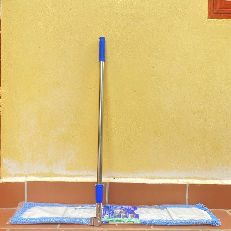 Cây Chổi lau nhà  loại 90cm và tấm lau thay thế chuẩn hãng Bodoca chuyên dùng cho nhà trường, bệnh viện , cơ quan công sở ( hàng lôại 1)