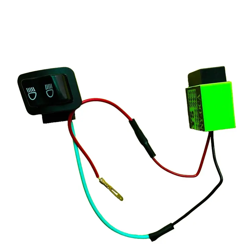 Mạch Auto Passing Kèm Công Tắc Dành riêng cho Wave ( wave 110 lắp như zin, wave 50cc và 100cc làm rộng rãnh công tắc pha cos của đèn ) - Xe đời mới sẽ không tắt được đèn - Phụ Kiện Phụ Tùng 5