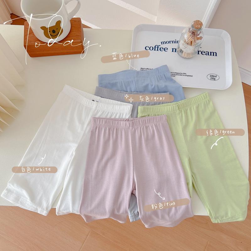 Product Introduction of Quần Đùi Bé Gái, Mỏng, Quần Legging Cơ Bản Vải Modal Mùa Hè, Chất Liệu Lụa Lạnh Cho Bé Quần An Toàn, Quần Giảm Cân Cho Trẻ Em, Quần Dài Đến Đầu Gối 17