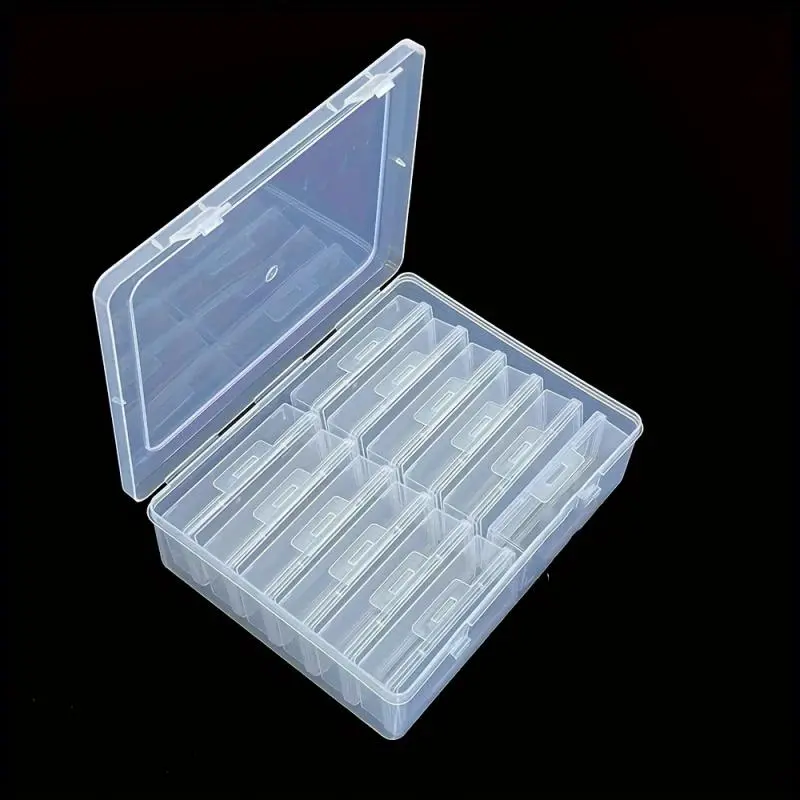 Transparent Jewelry Storage Box, 1 Set 12 Grids Portable Jewelry Organizer, Jewelry Storage Box for Hair Accessories Necklace Ring, Home Organizer 6