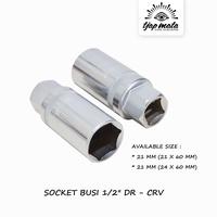 Gambar TJAP MATA / CAP MATA Socket Busi 1/2" DR 21 X 24 X 60 MM dari Tjap Mata Indonesia Kota Administrasi Jakarta Pusat 3 Tokopedia