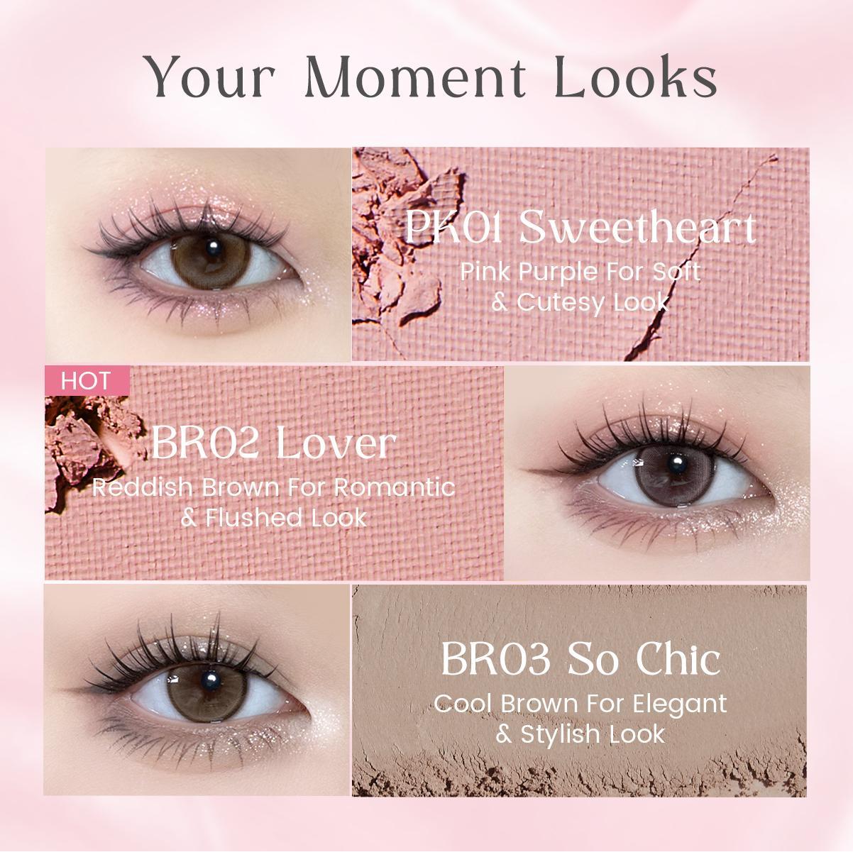 Focallure All Moments Eyeshadow Palette 8 Color Lover #BR02 – Pigmented Tahan Lama Mudah Dibaur Multi-texture Matte Shimmer Glitter FA-E09 Focallure All Moments Eyeshadow Palette 8 Color Lover #BR02 – Pigmented Tahan Lama Mudah Dibaur Multi-texture Matte Shimmer Glitter FA-E09