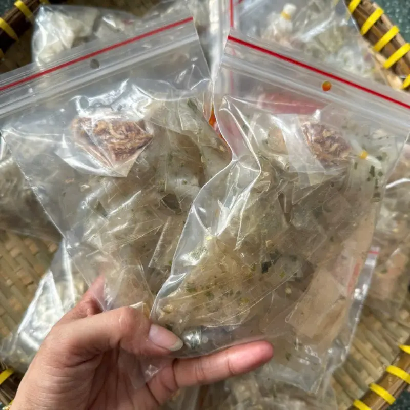 Combo 5 bịch bánh tráng dẻo ớt xiêm xanh sate muối nhuyễn thơm ngon đậm vị - Bánh Tráng Nghiền Nhà Bắp 6