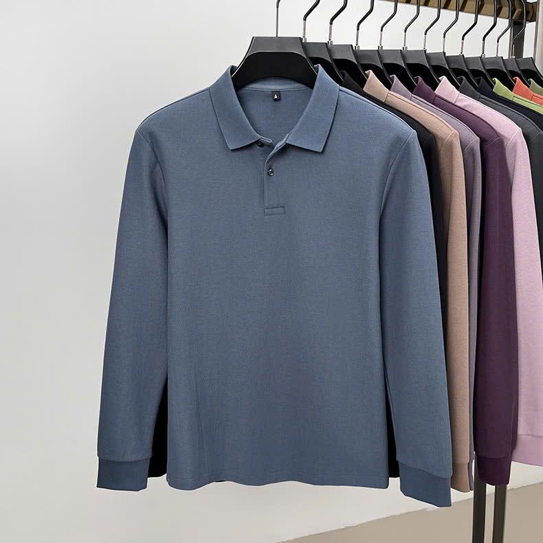 ÁO THUN NAM CỔ TRỤ TAY DÀI THU ĐÔNG VẢI MỀM MỊN CO GIÃN TỐT MAY ĐẸP KỸ BỀN CHẮC Menswear Top X3 Polo Có Cổ WIN STORE 400 Tay Ngắn Cộc Tay