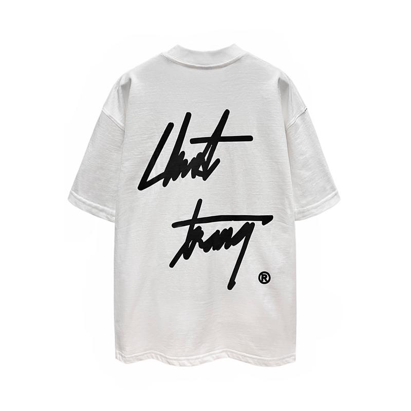 TEE BIG SS trắng - ÁO THUN vải dày basic CHUỘT TRẮNG