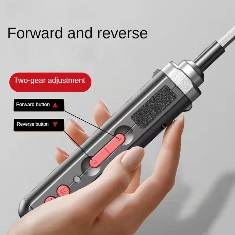 Mini electric screwdriver cordless charging electric drill multifunctional disassembly and repair tool for screwdriver 2