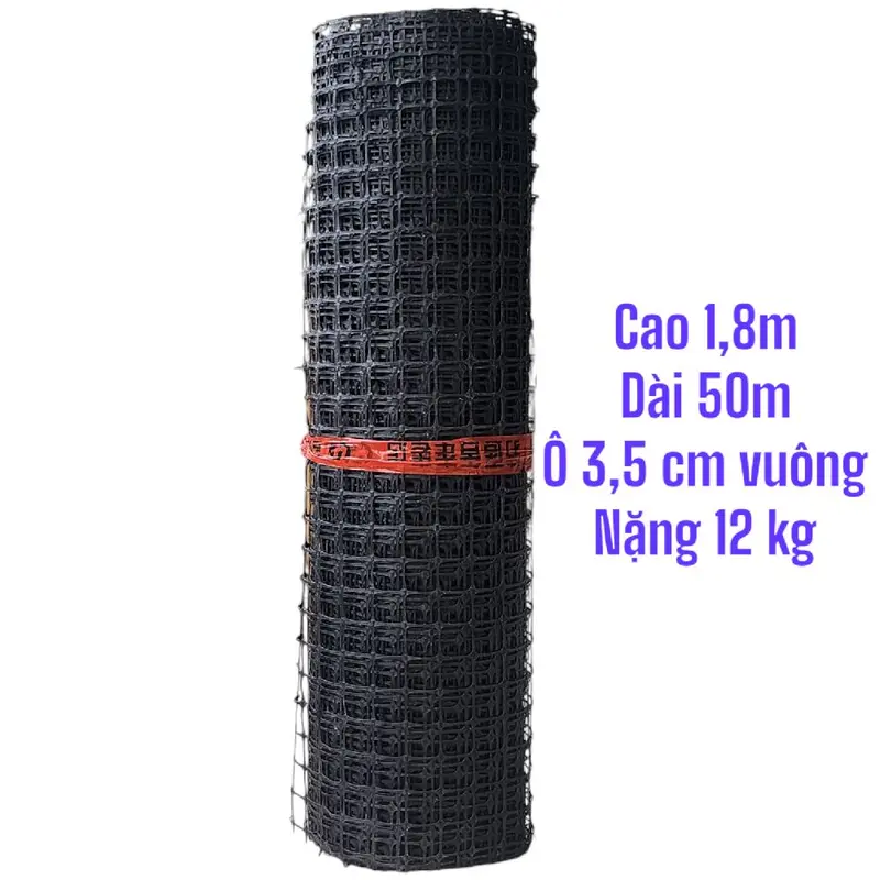 Lưới rào nhựa dẻo, loại 2. Quây ao, rào vườn, làm chuồng trại bảo vệ vật nuôi... 4